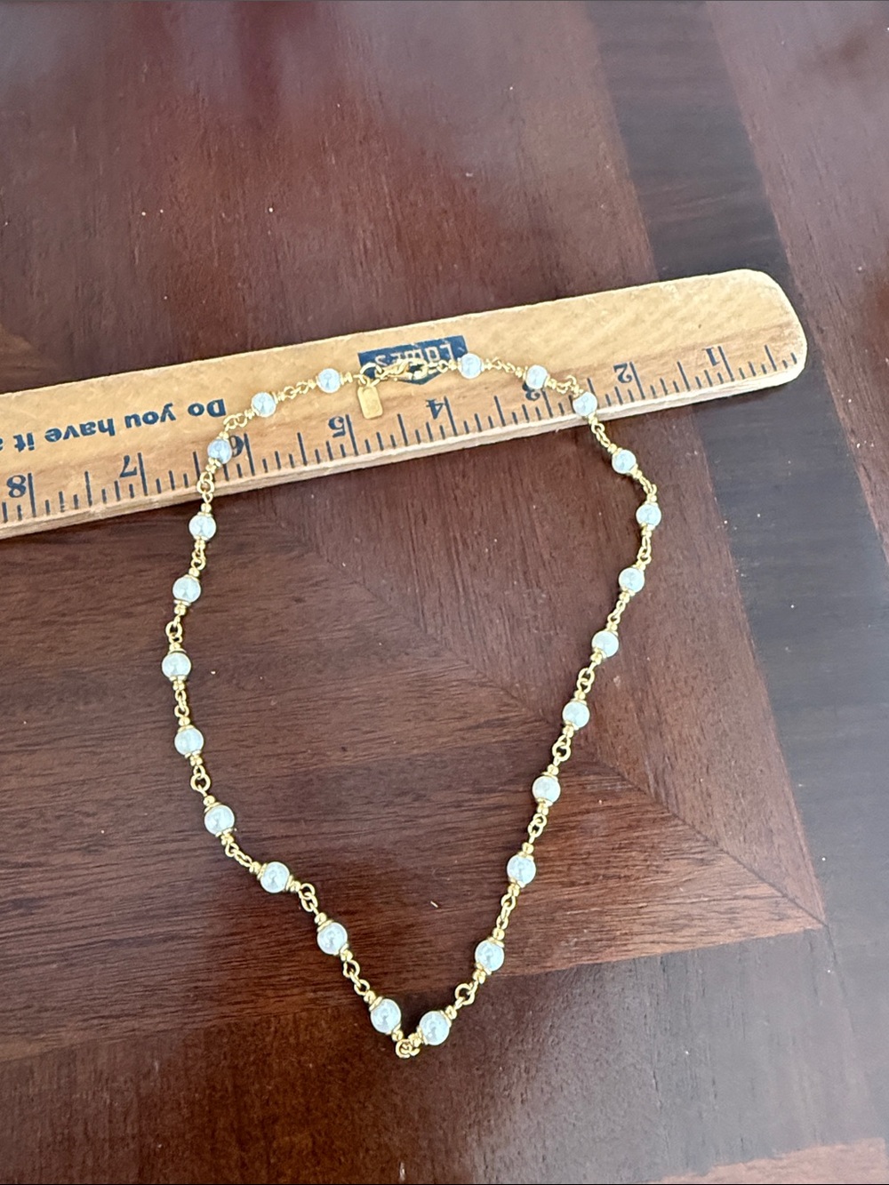 Vintage Stamped 1920s Necklace